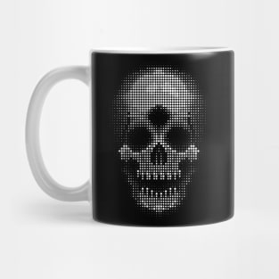 White Skull - HALFTONE DOT Mug